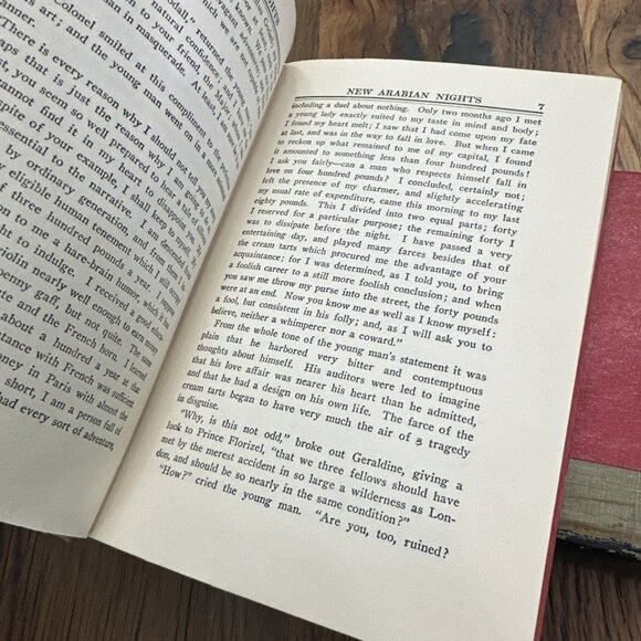 Stevenson vintage book set The Black Arrow New Arabian Nights 1950 - Picture 8 of 16